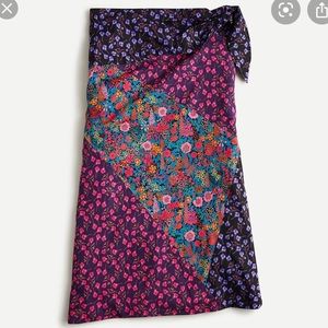 J. Crew liberty of London midi skirt, 0